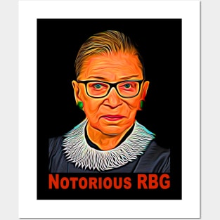 Notorious RBG Posters and Art